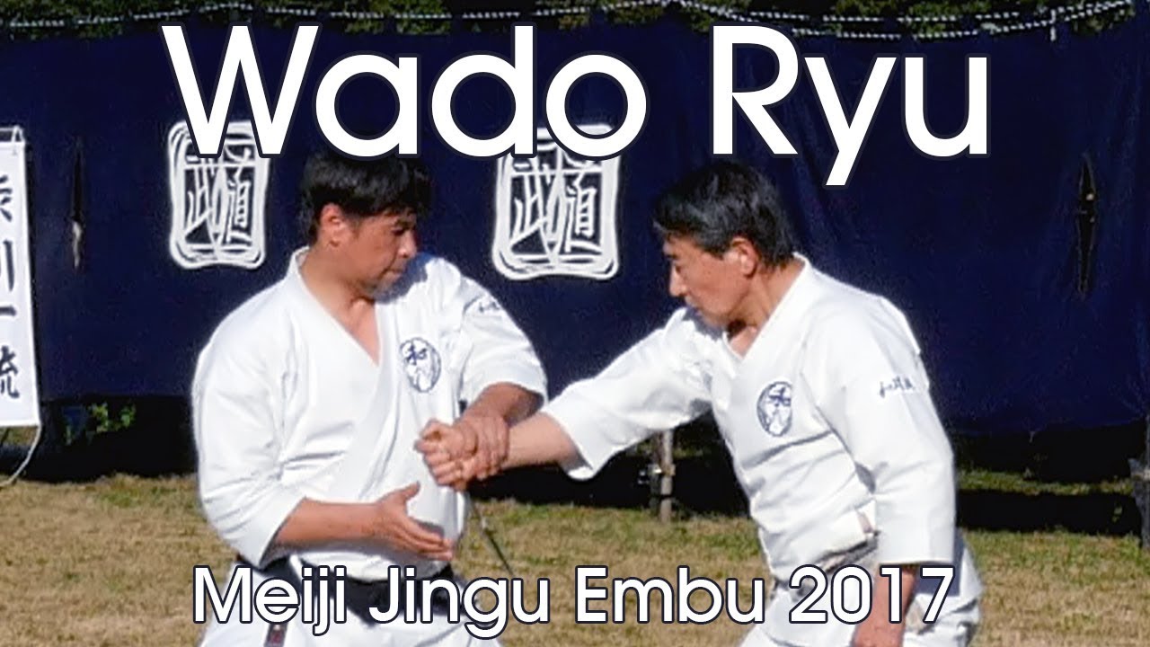 Wado Ryu Jujutsu Kempo Karatejutsu Demonstration - Meiji Jingu Reisai 2017