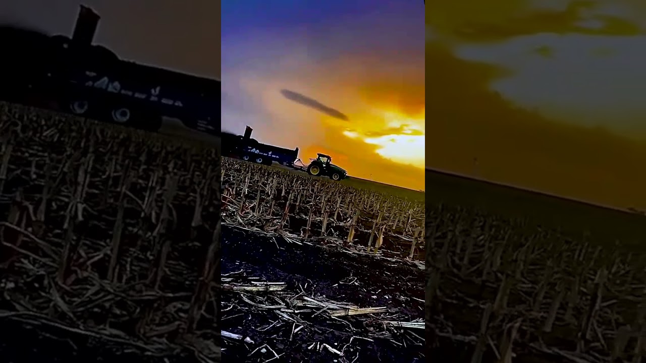 Manure Spreader Working on the Farm in the Early Morning | JBS Equipment