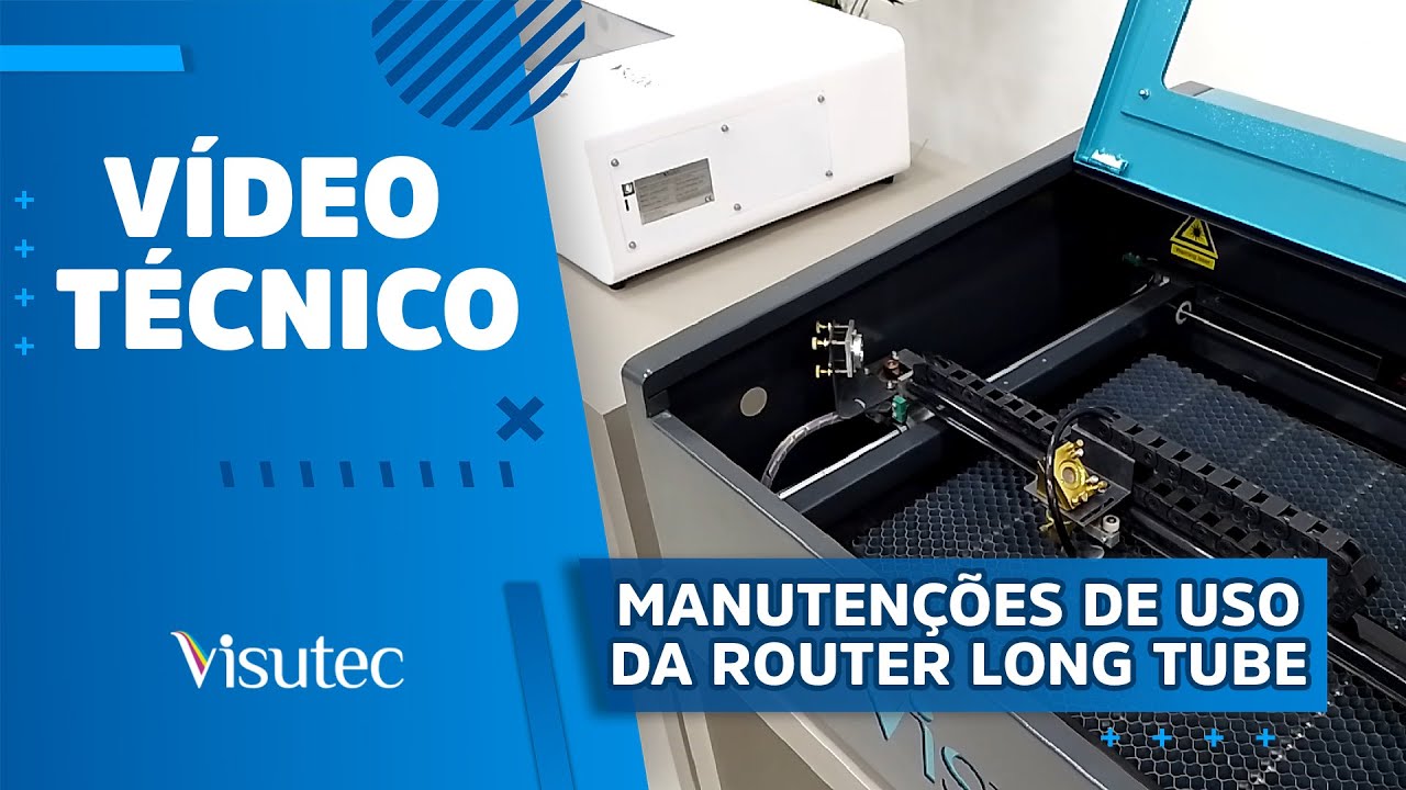 Manutenções de uso da Router VS4040 LONG TUBE