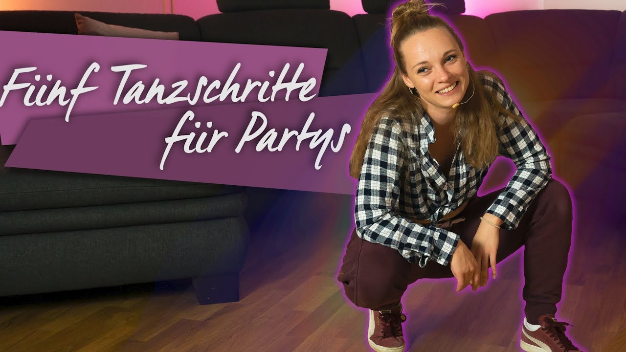 5 coole Tanzschritte für Clubs + Partys//Shuffle, Twerk lernen für Anfänger