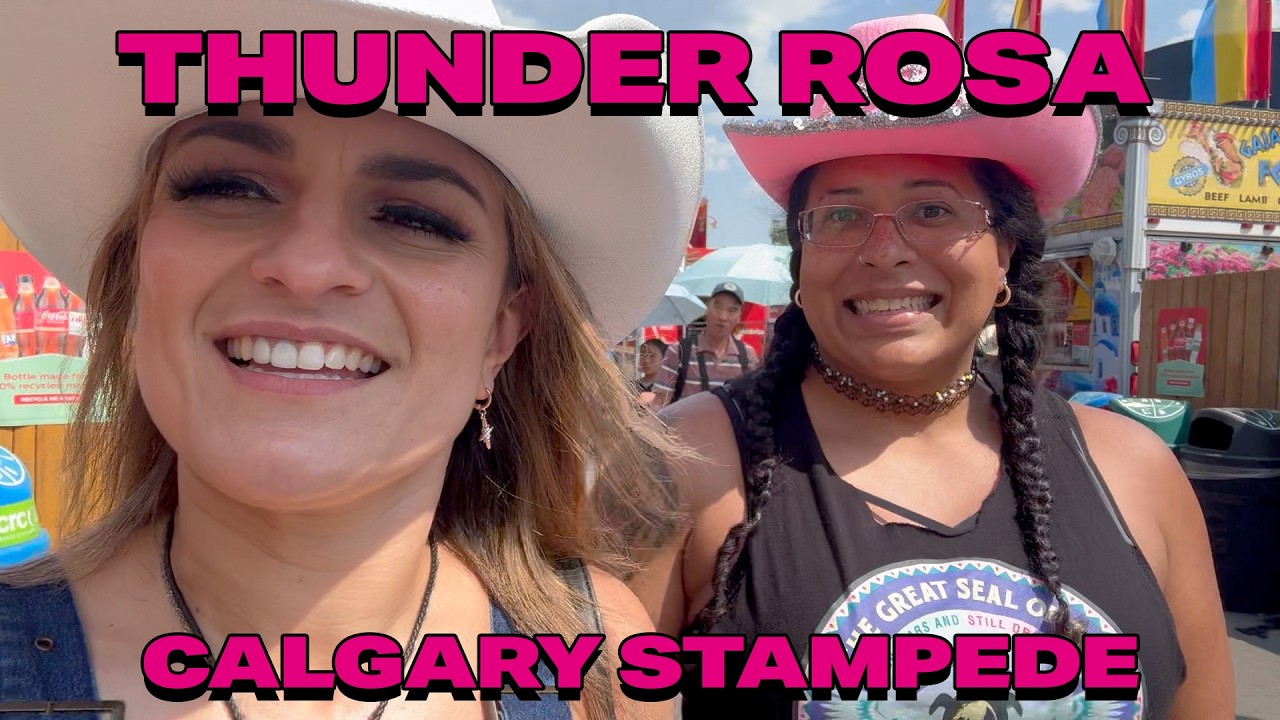 #ThunderRosa goes to #Calgary #Stampede