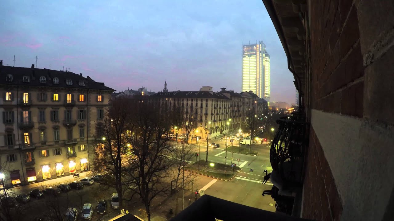 Sunset Time Lapse Torino (Turin) 4K