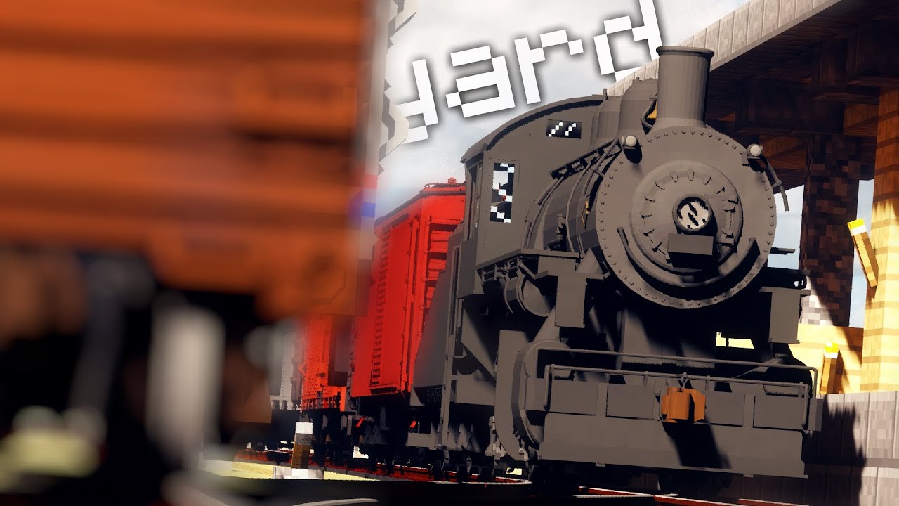 I Built a Freight Yard in Minecraft! [Immersive Railroading]