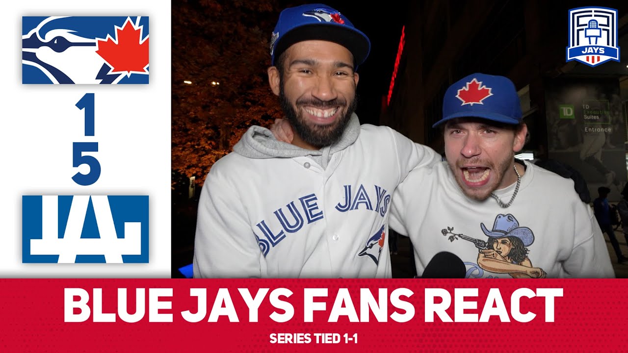Calm Resolve | Blue Jays Fans React | World Series Game 2 | Jays 1-5 Dodgers