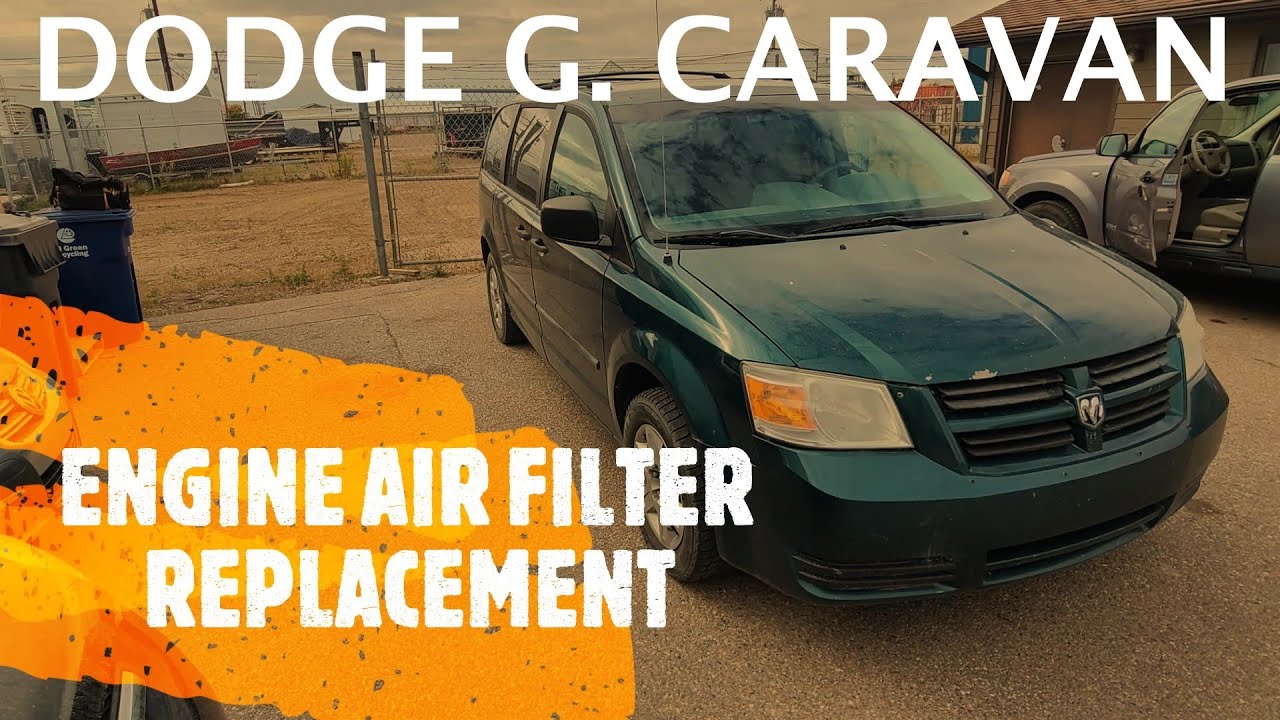 Dodge Grand Caravan - Engine Air Filter Replacement (2008-2010)