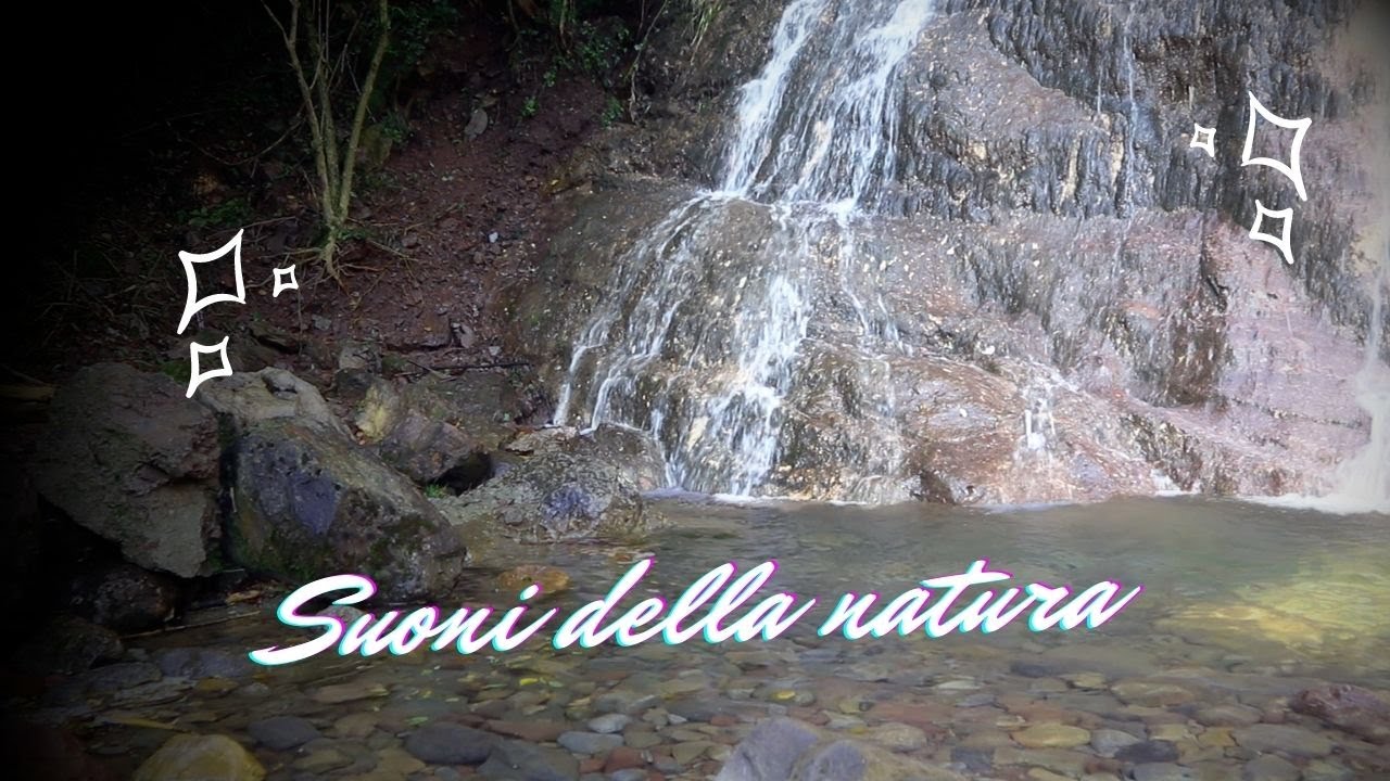 *ASMR* RILASSANTISSIMO solo suoni della natura - Water sound no talking