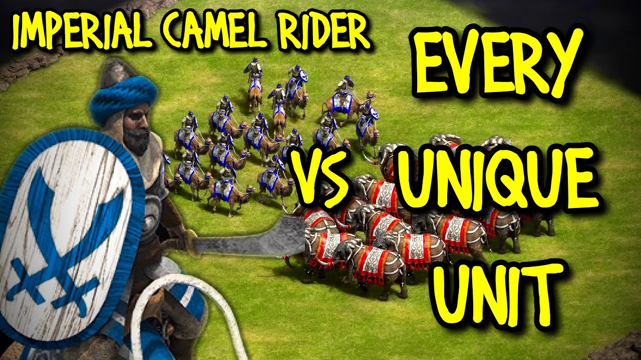 IMPERIAL CAMEL RIDER vs EVERY UNIQUE UNIT | AoE II: Definitive Edition