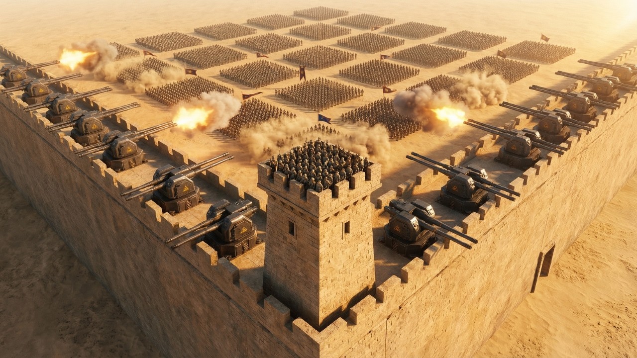 STAR WARS IN EGYPT! 5,000 Darth Vaders vs 4 Million Aliens! UEBS 2