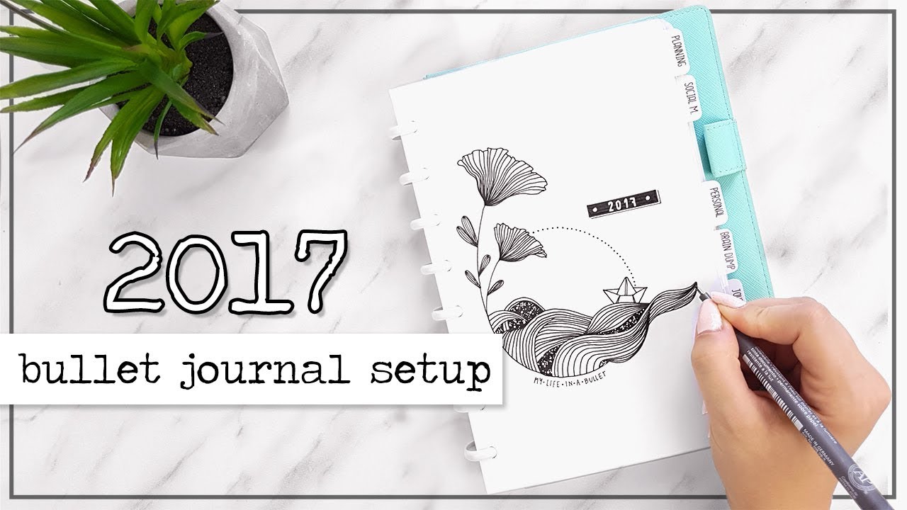 Настройка Bullet Journal | ПЛАНИРУЙТЕ С МНОЙ | Июль - август 2017 г.