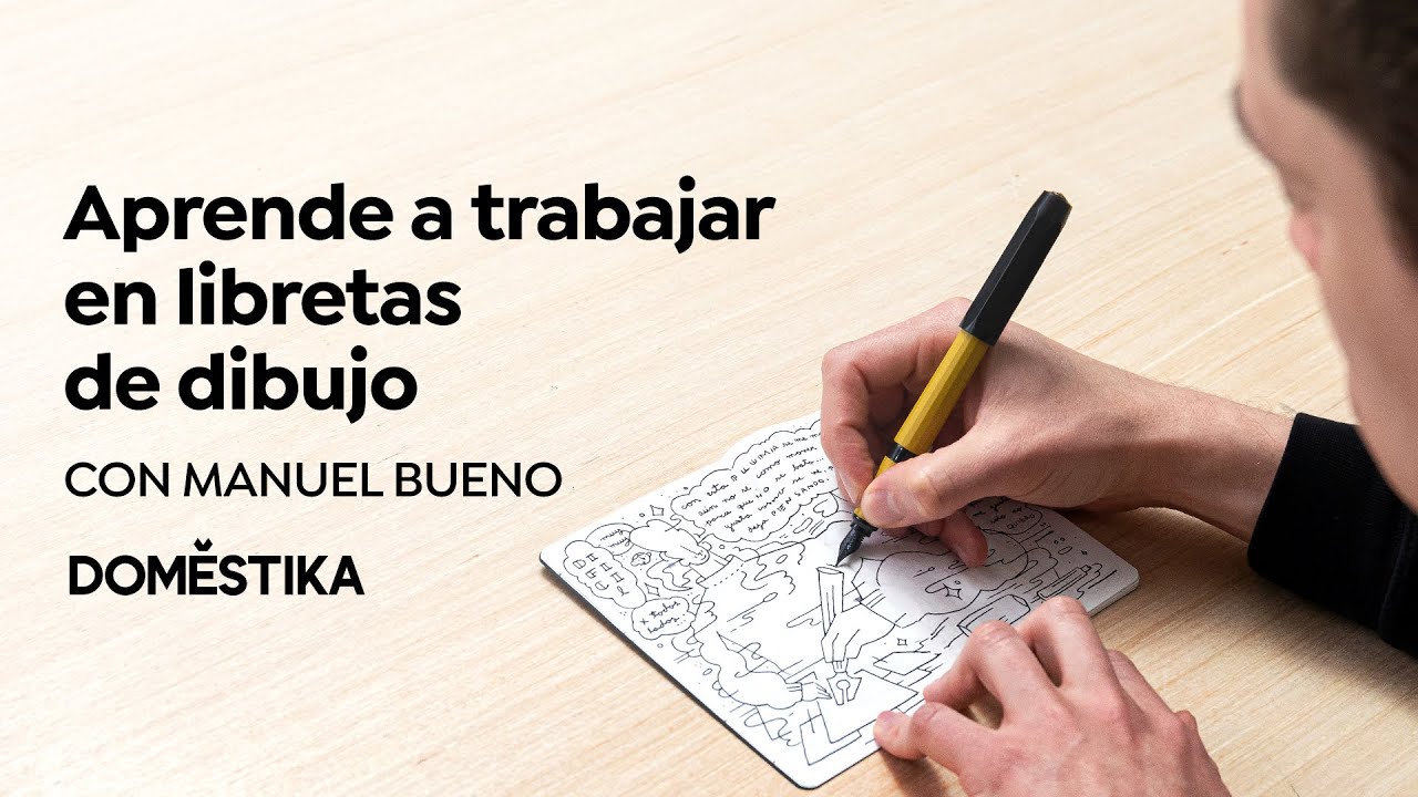 CURSO ONLINE Metodolog&iacute;a de trabajo en libretas de dibujo de Manuel Bueno