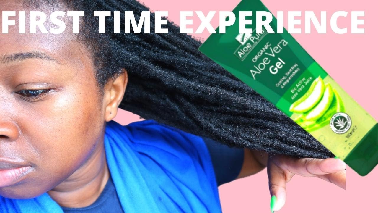 Retwisting my Locs with Aloe Vera Gel