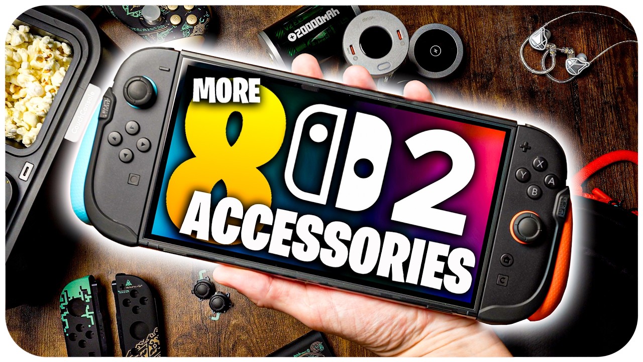 8 Nintendo Switch 2 Accessories You NEED!