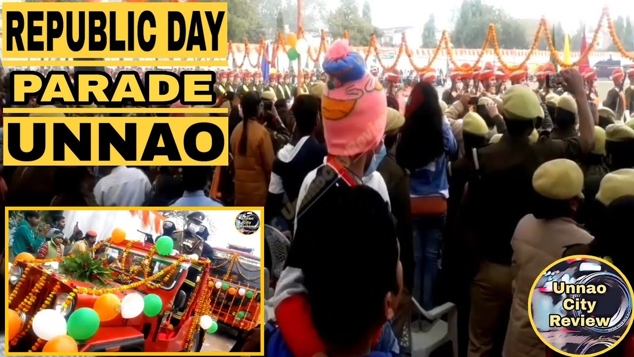 Unnao Republic Day Parade ! 26January Parade ! #UnnaoVlog ! Police Line Unnao !  #UnnaoCityReview