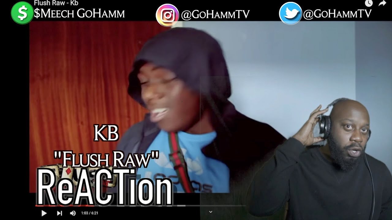 American Reacts | KB - Flush Raw [GoHammTV]