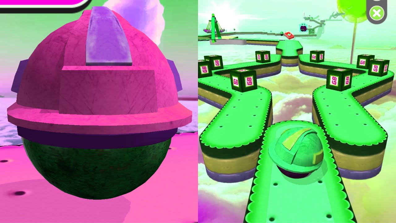 Going Balls Vs Reverse Balls Speedrun Walkthrough Gameplay