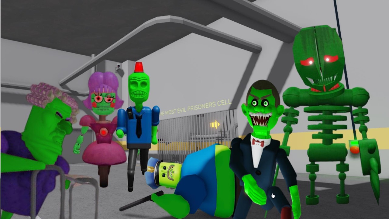 Epic Fastest Speed RUNS in #roblox Scary Obby games from Grumpy Gran, Barry, School Breakout 4K