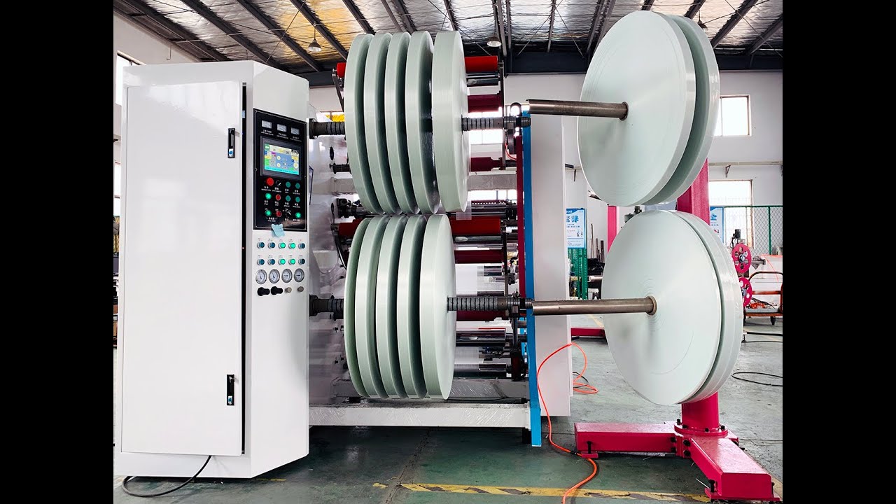 CFRP, CFR, RTP Carbon Glass Fiber UD Tapes Prepreg Slitter Rewinder Machine