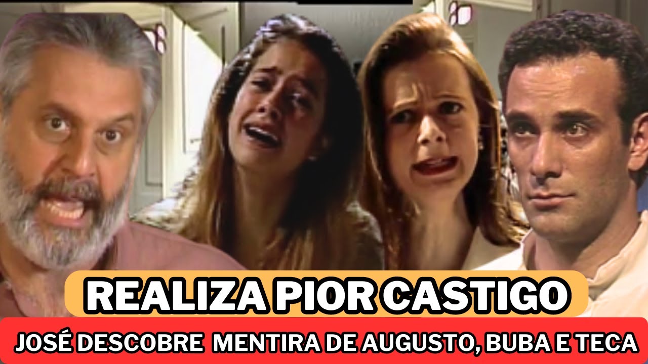RENASCER - José Inocêncio DESCOBRE SEGREDO de Augusto, Buba e Teca! EXPULSA Teca de casa