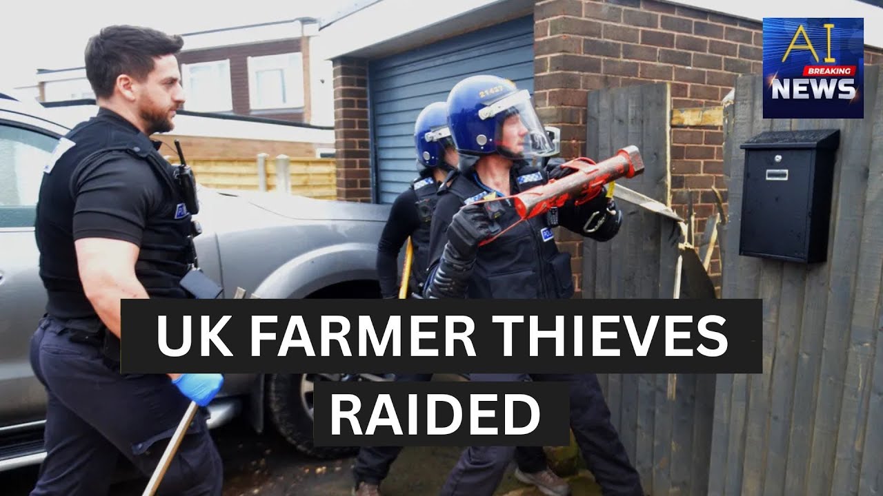 UK Rural Crime Gang Jailed Millions in Stolen Goods Found | AI Breaking News Channel #news#crime#uk