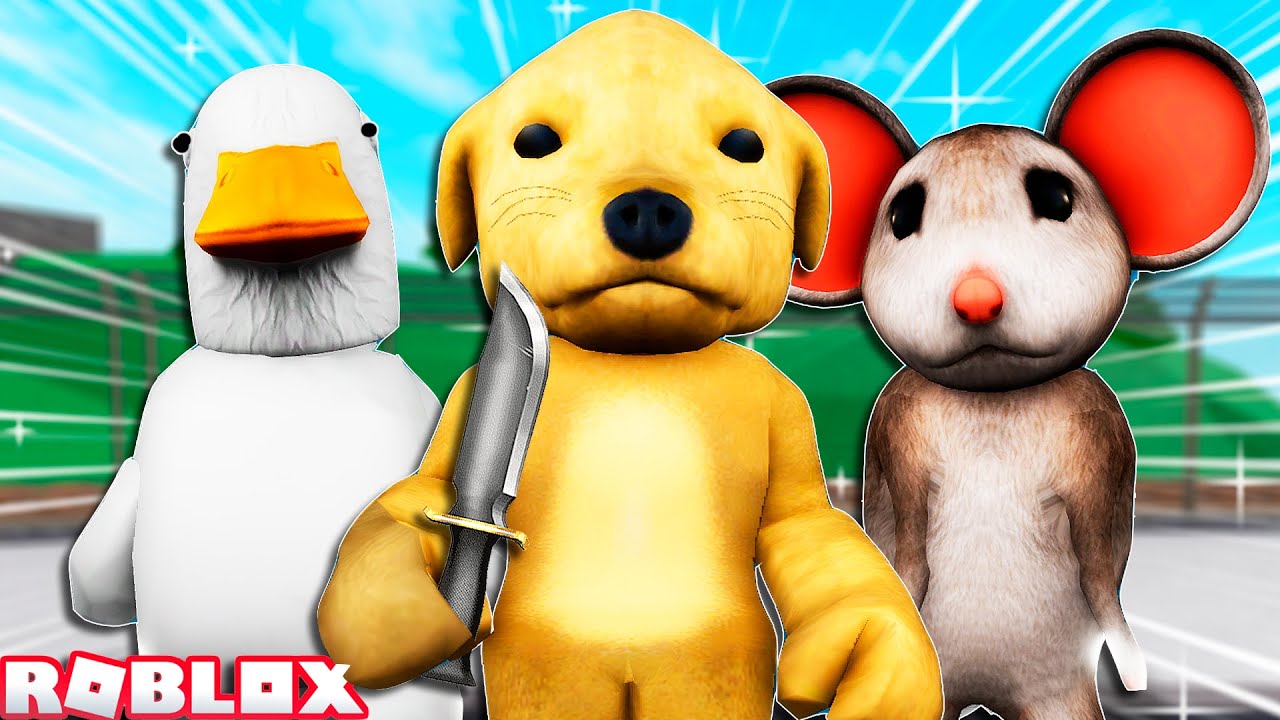 VIRAMOS ANIMAIS no MURDER MISTERY 2! - ROBLOX