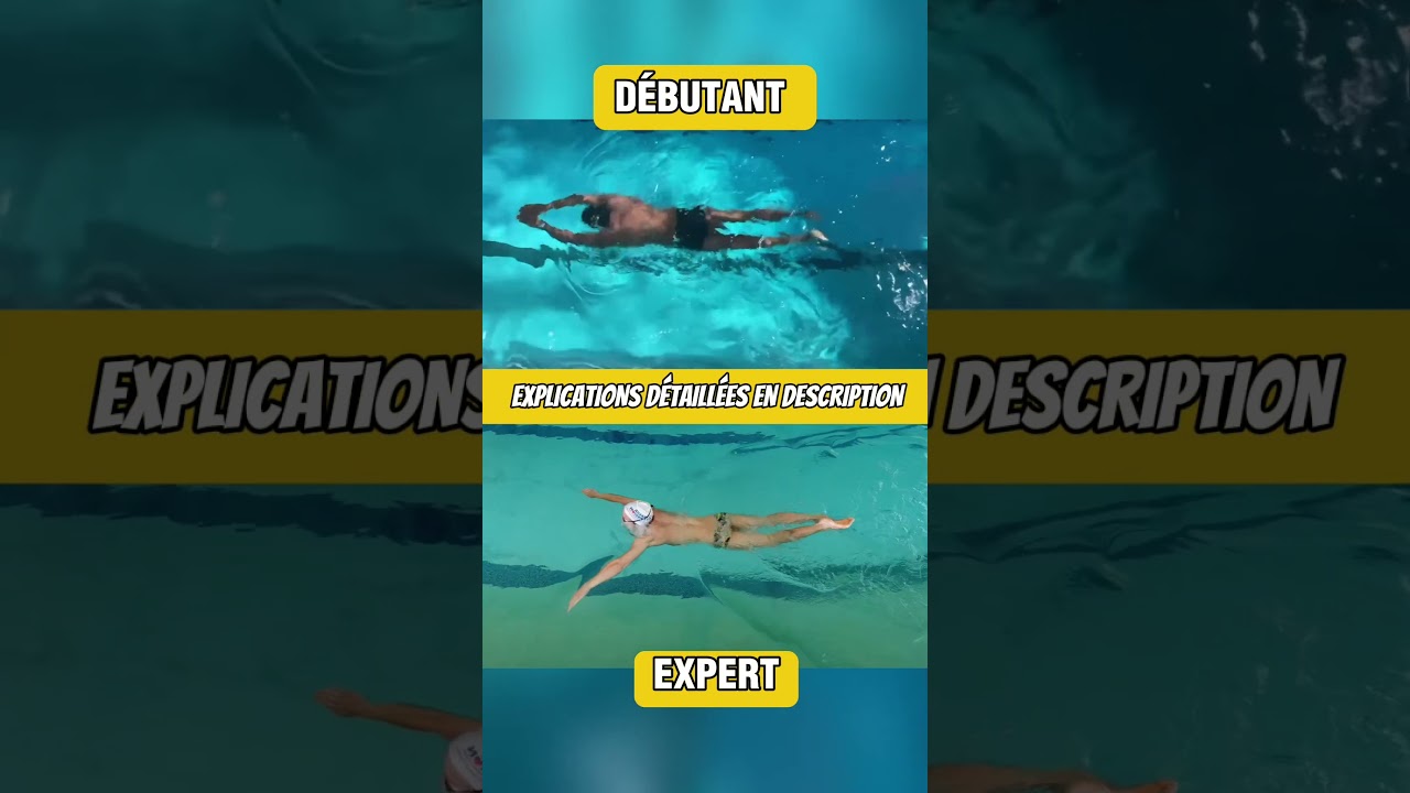 Brasse : D&eacute;butant vs Expert - Pourquoi le mouvement des bras est crucial ? 🏊&zwj;♂️ #brassedebutant