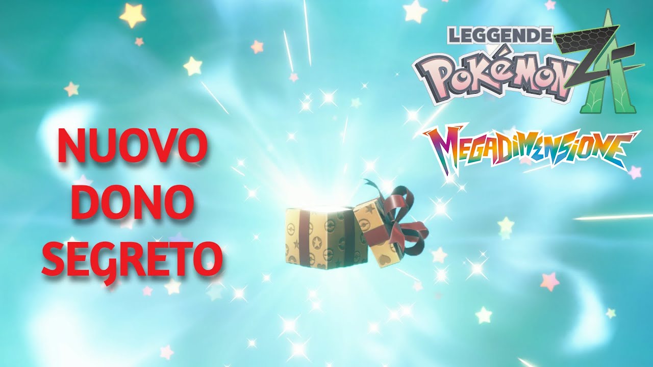 Nuovo Dono Segreto per il DLC Megadimensione di Leggende Pokemon ZA