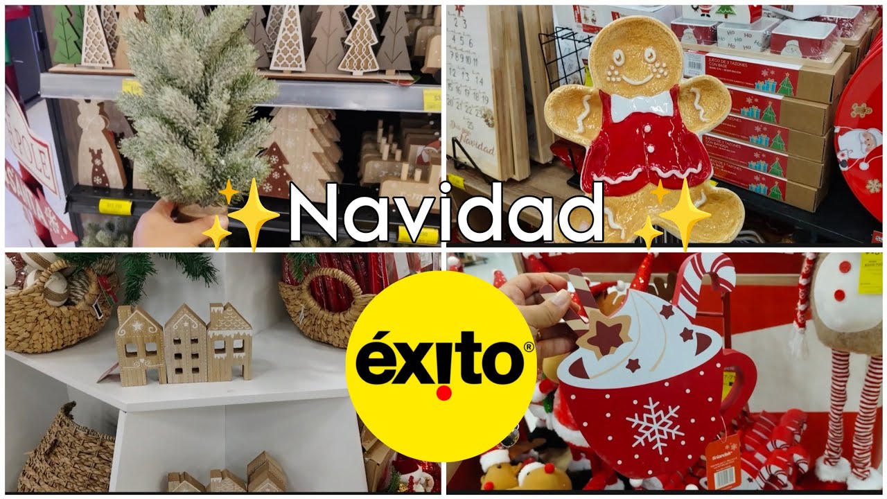 Lo MÁS NUEVO DE NAVIDAD 🎄 en TIENDAS ÉXITO 💛 