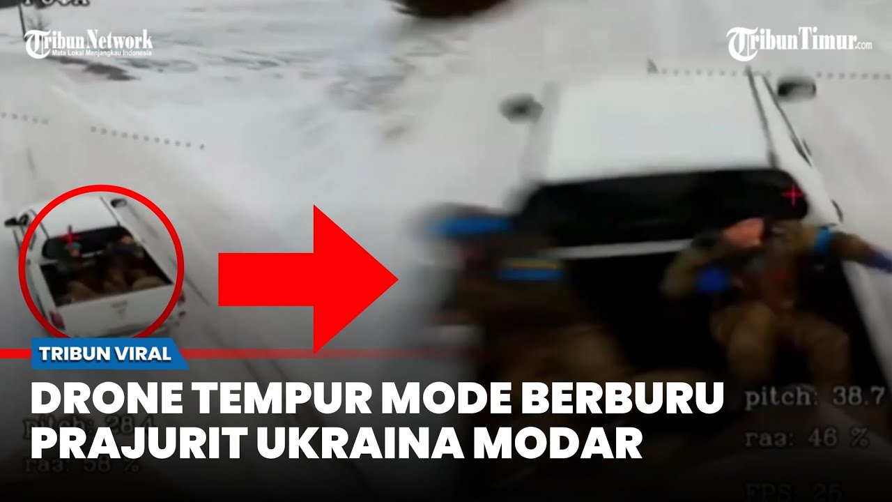 Mode Berburu Rusia Aktif, Drone Tempur Buat Alutsista dan Prajurit Ukraina Modar