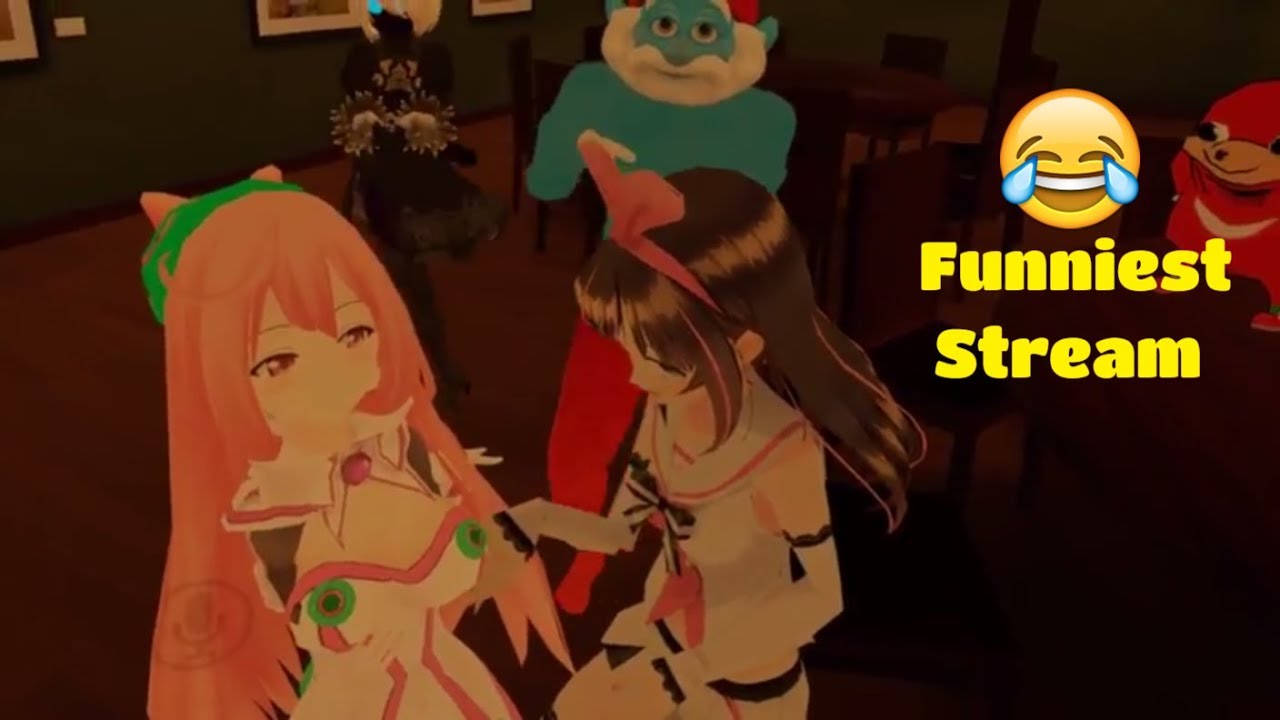 LMFAO with Nuts, Vigor, Monika in VRChat - Best Stream Ever !