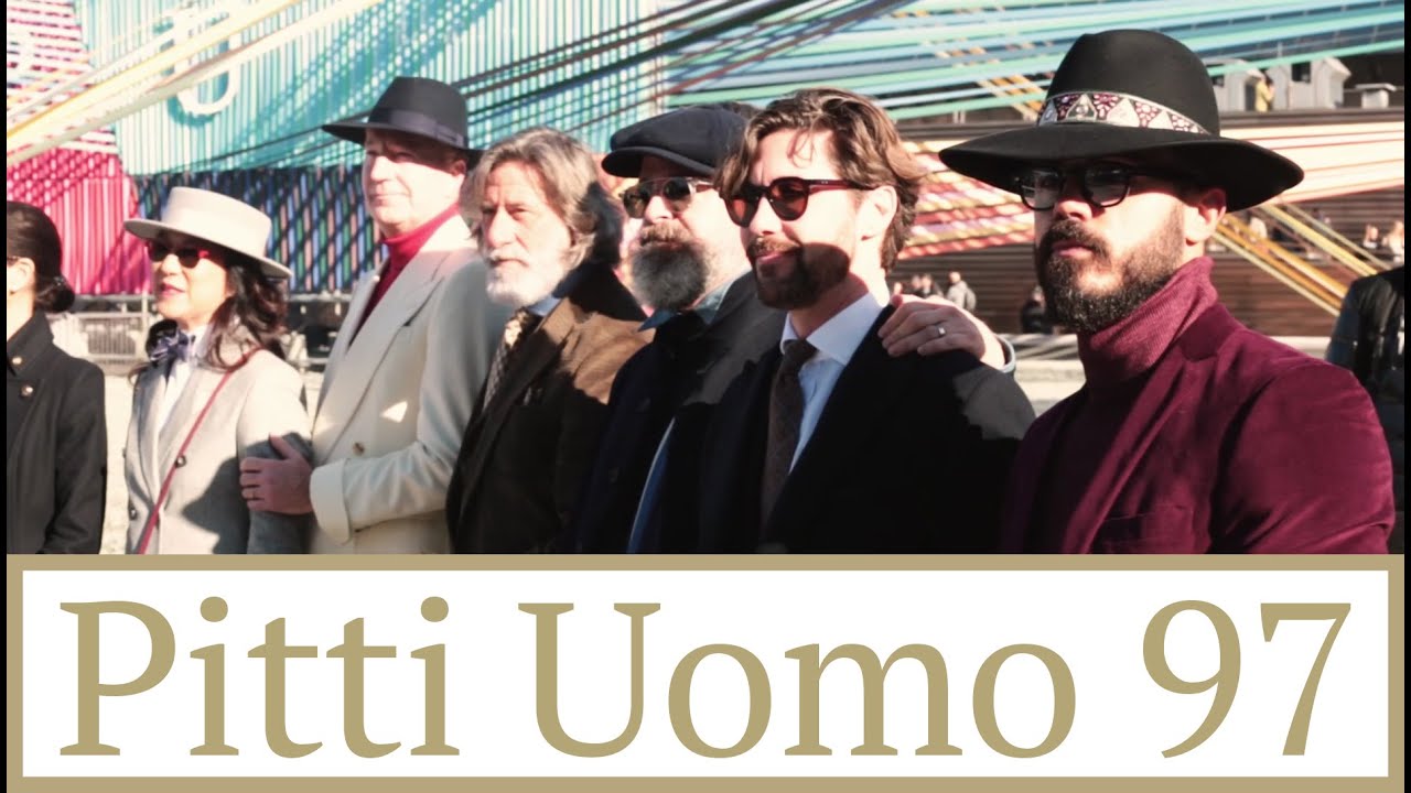Pitti Uomo leden 2020 - Muž v černém, teaser košil a noví výrobci | Gentleman Store 💛