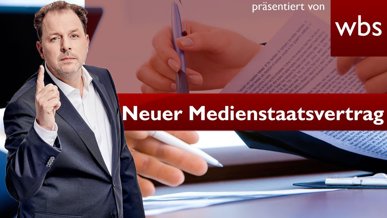 Neuer Medienstaatsvertrag: Was hei&szlig;t das f&uuml;r YouTuber? | Rechtsanwalt Christian Solmecke