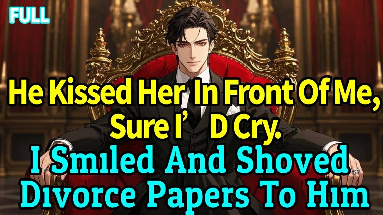 He kissed her right in front of me, sure I’d cry.I smiled and shoved divorce papers into his hand.