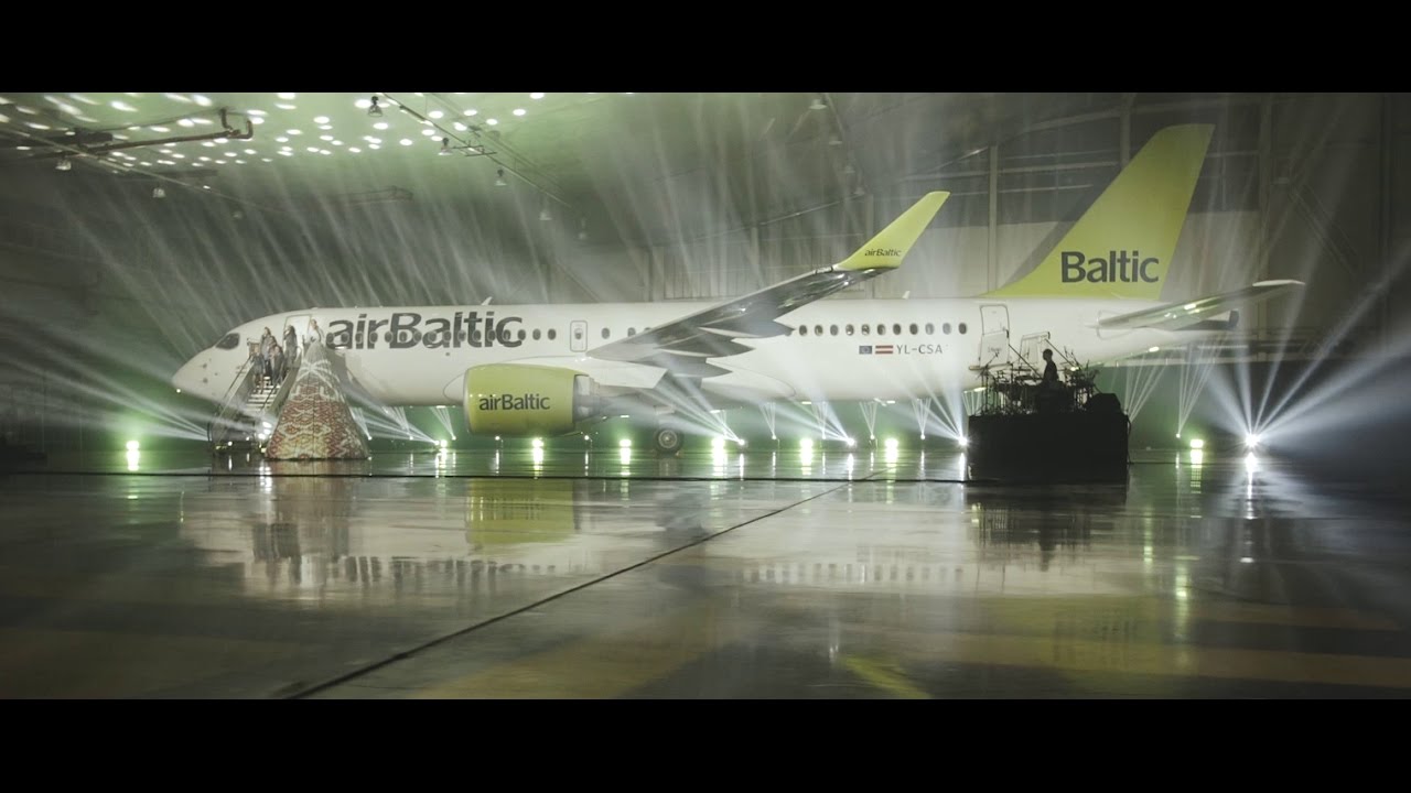 Bombardier CS300 Inauguration Ceremony