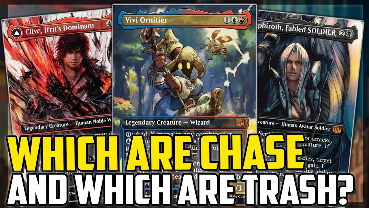 ALL 20 Mythic Cards Revealed for Final Fantasy! Which Are Best? - Magic: The Gathering