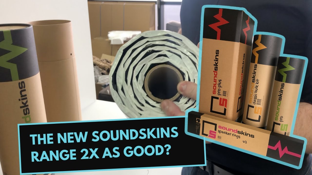 SoundSkins Pro 2.0 - Sound Deadening Gets a Buff | The Best 3 in 1 Sound Deadening