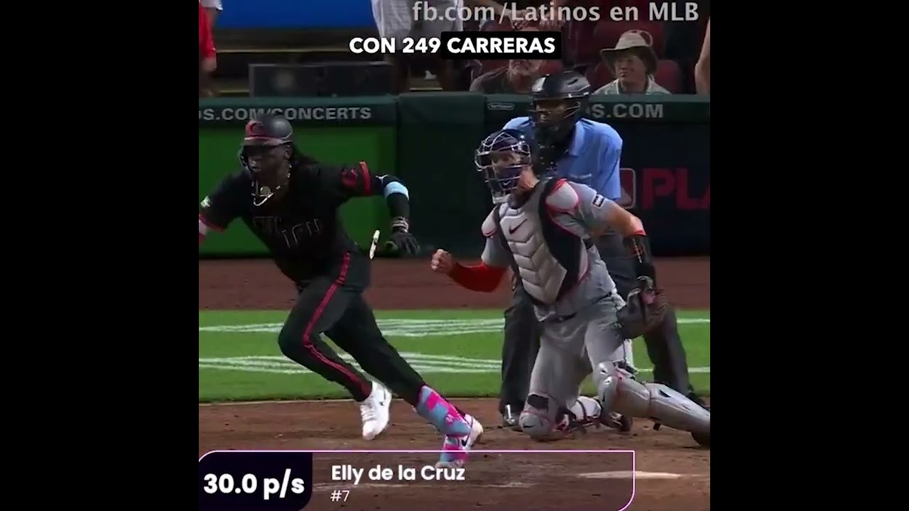 ¡Los 10 Jugadores Más Rápidos de la MLB en 2024! ⚡️ Sprint Speed al Máximo