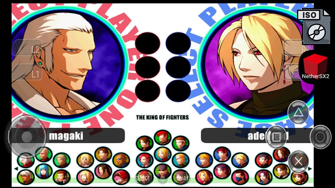 The King of Fighters XI Ps2 y Dreamcast (Jefes Desbloqueados, Lite) - Disponible Para Android y PC