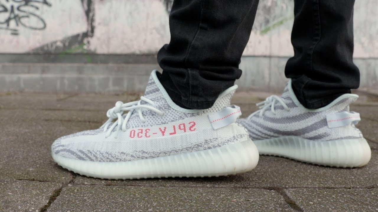 ADIDAS YEEZY BOOST 350 V2 BLUE TINT REVIEW & ON FOOT