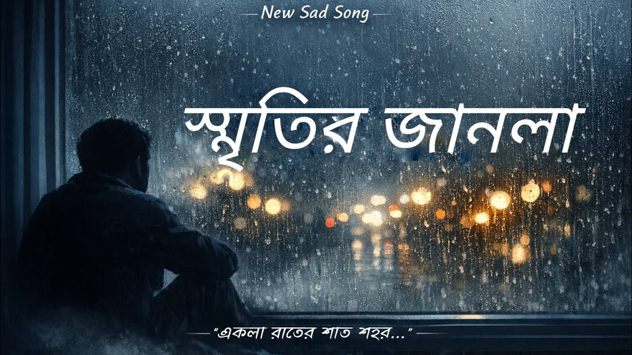 স্মৃতির জানলা ।। Smritir Janala ।। আমার আকাশ থাকবে ধূসর ।।  Bangla song ।। Bangla sad song ।।