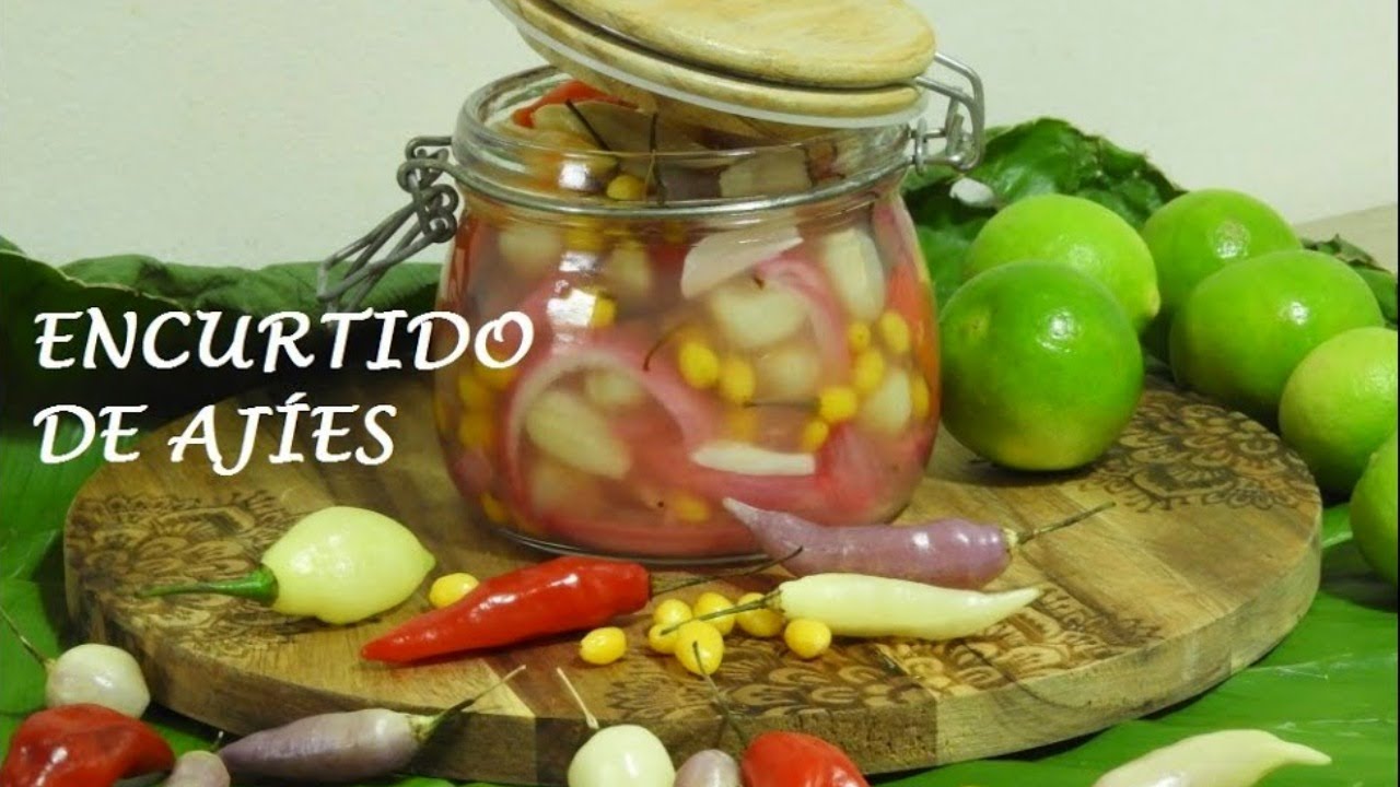 AJÍ ENCURTIDO / ENCURTIDO DE AJÍES