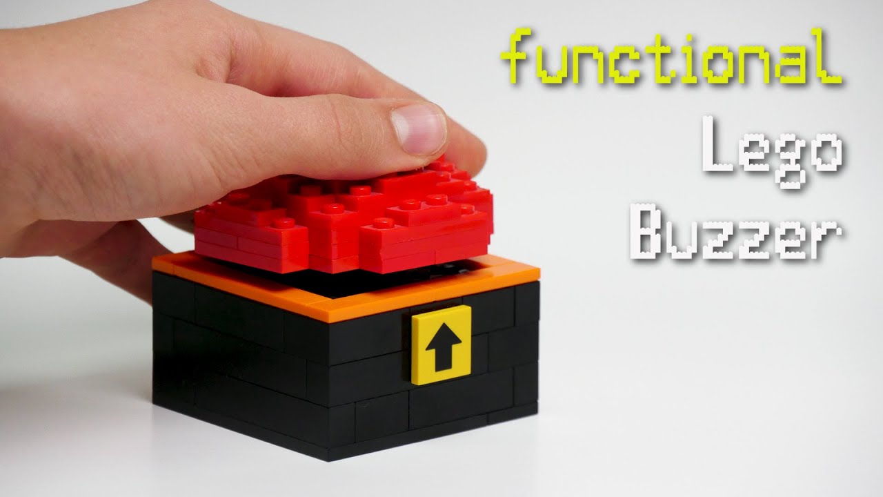 Lego Tutorial - FUNCTIONAL Lego Buzzer