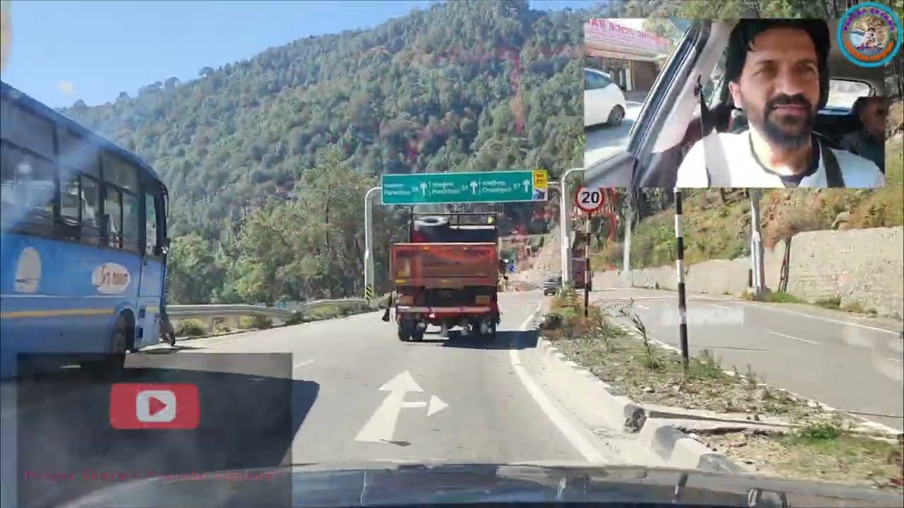 Solan to Nahan Journey bia Kumarhatti, Naina tikker Sarahan (PachchhadD).