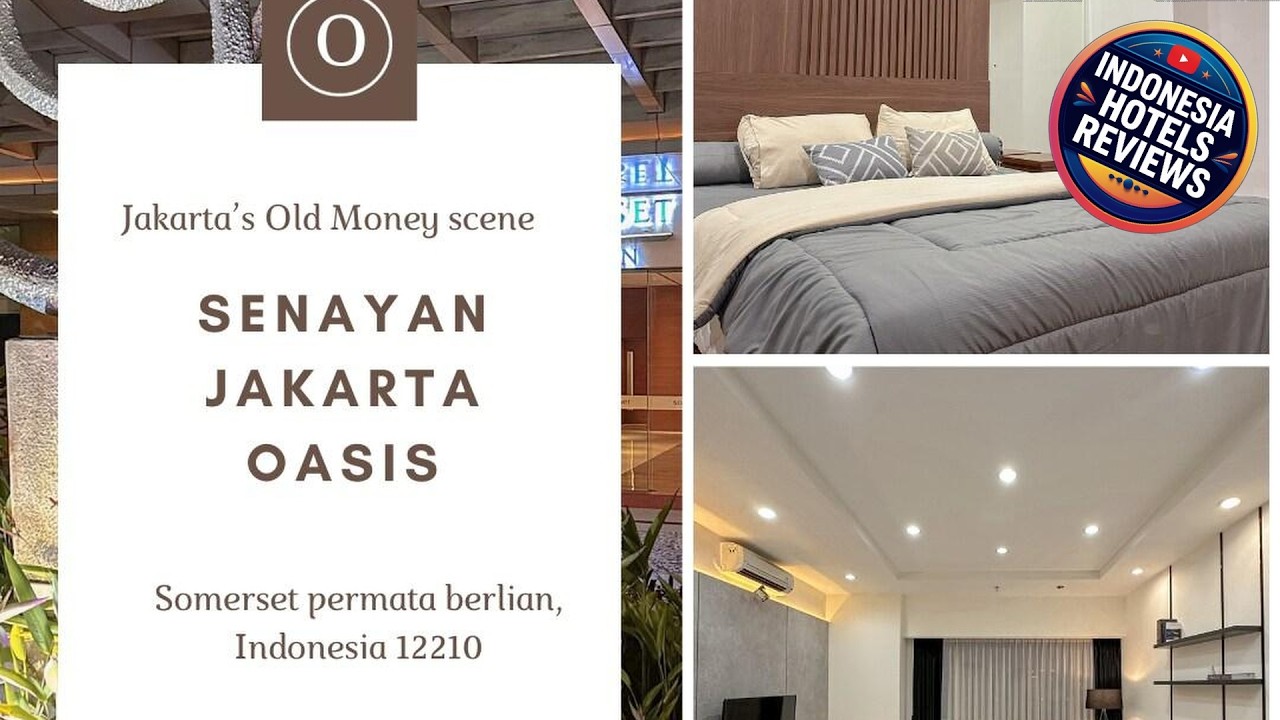 Senayan Jakarta Oasis - Gym, Pool, Netflix | Jakarta, Indonesia | Hotel Review ⭐