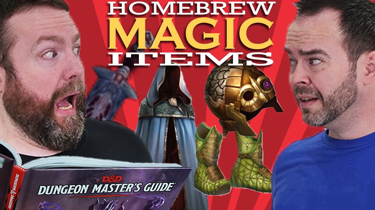 How to Make Homebrew Magic Items | 5e Dungeons and Dragons |