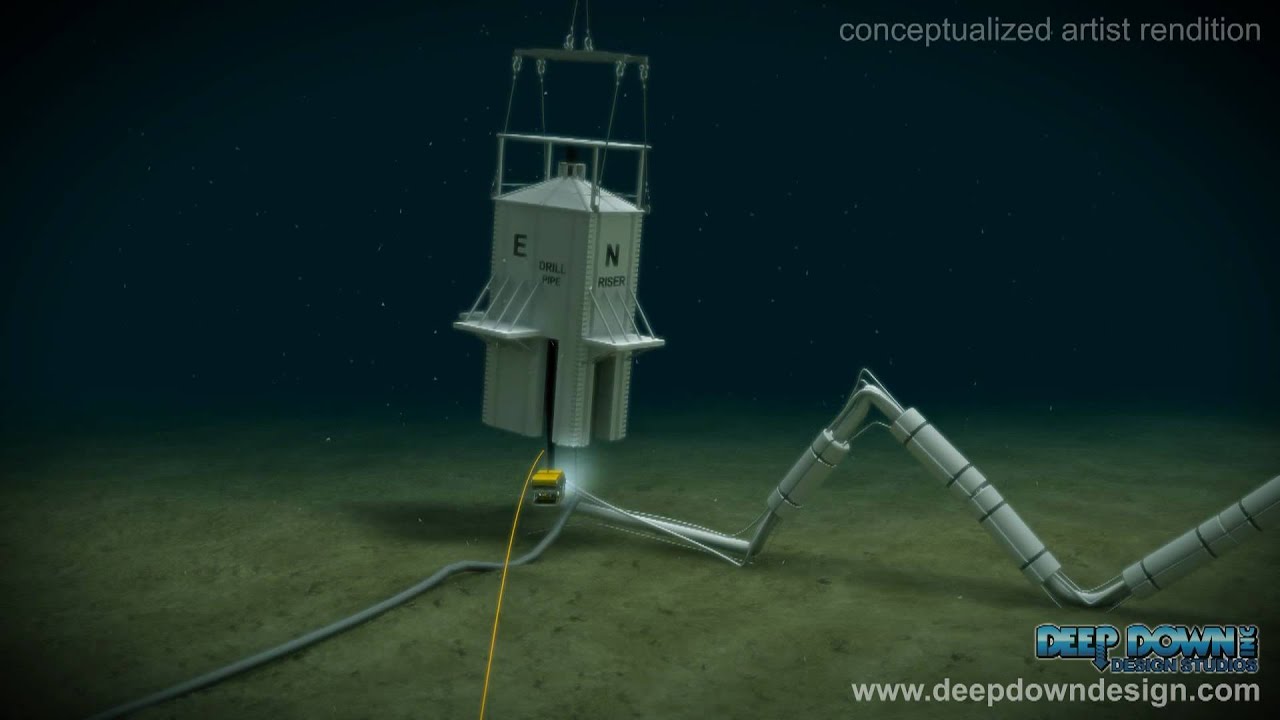 Deepwater Horizon Gulf Oil Spill Recovery Effort - Containment Box Animation www.deepdowndesign.com