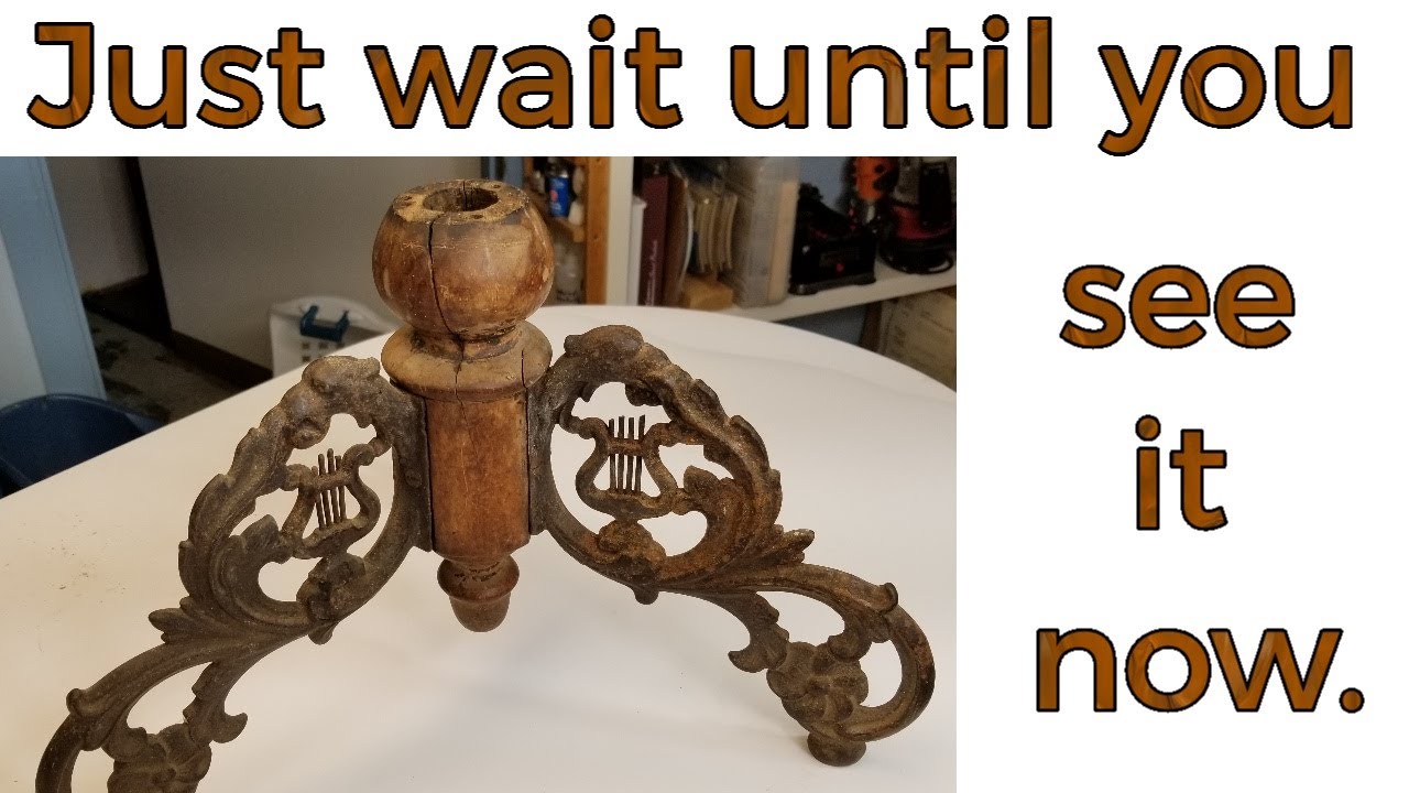 Amazing Piano Stool Restoration