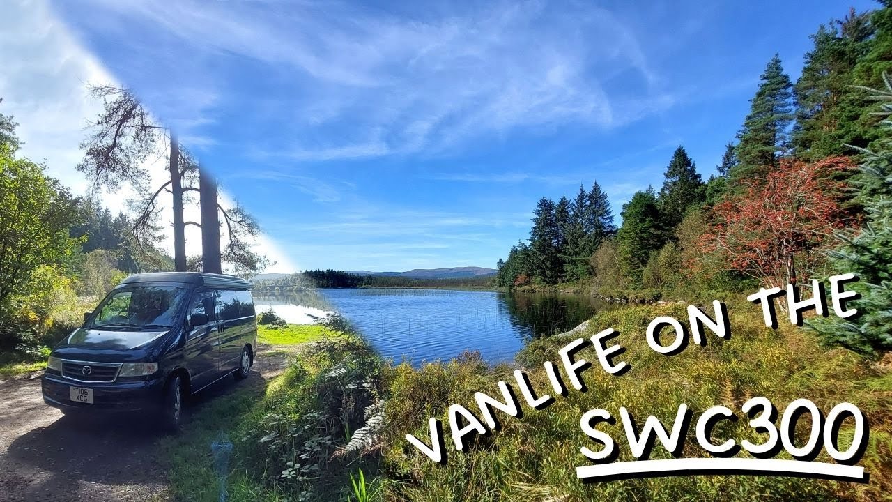 THIS HAS TO BE THE MOST BEAUTIFUL ROAD IN SOUTHERN SCOTLAND! SWC300 Vanlife Roadtrip: Episode 2