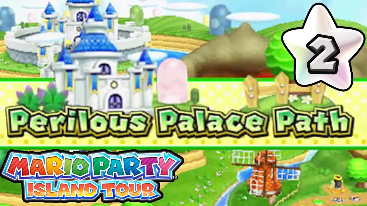Mario Party Island Tour - Part 2: Perilous Palace Path!