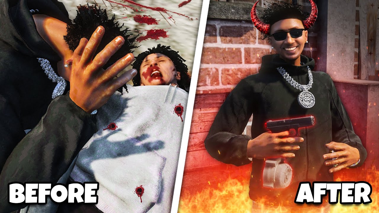 My COUSIN got SMOKED so I BECAME a DEMON in GTA 5 RP..