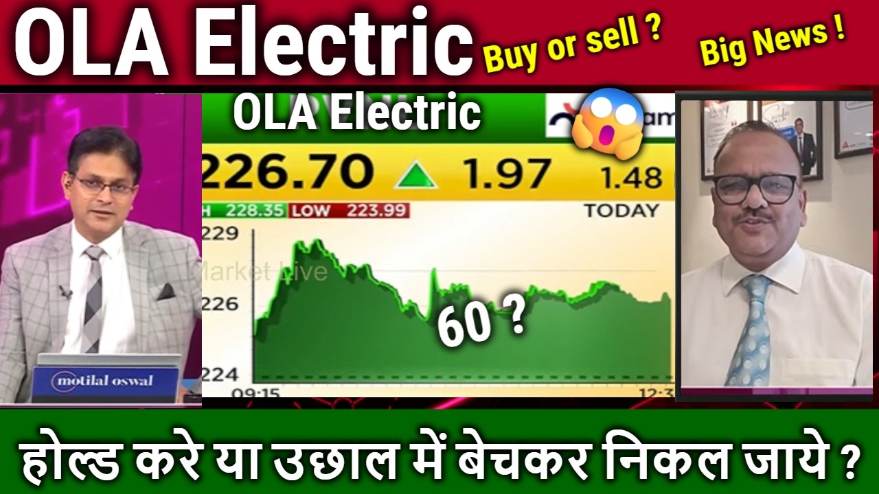 OLA Electric share news,buy or sell ?ola electric analysis,EV policy Empact/Ola Share target 2030